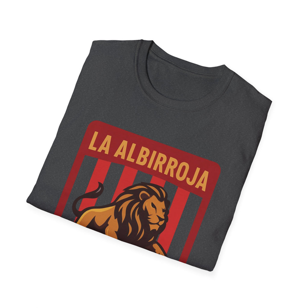 La Albirroja 2026 Soccer T-Shirt — Lion Crest Football Fan Tee