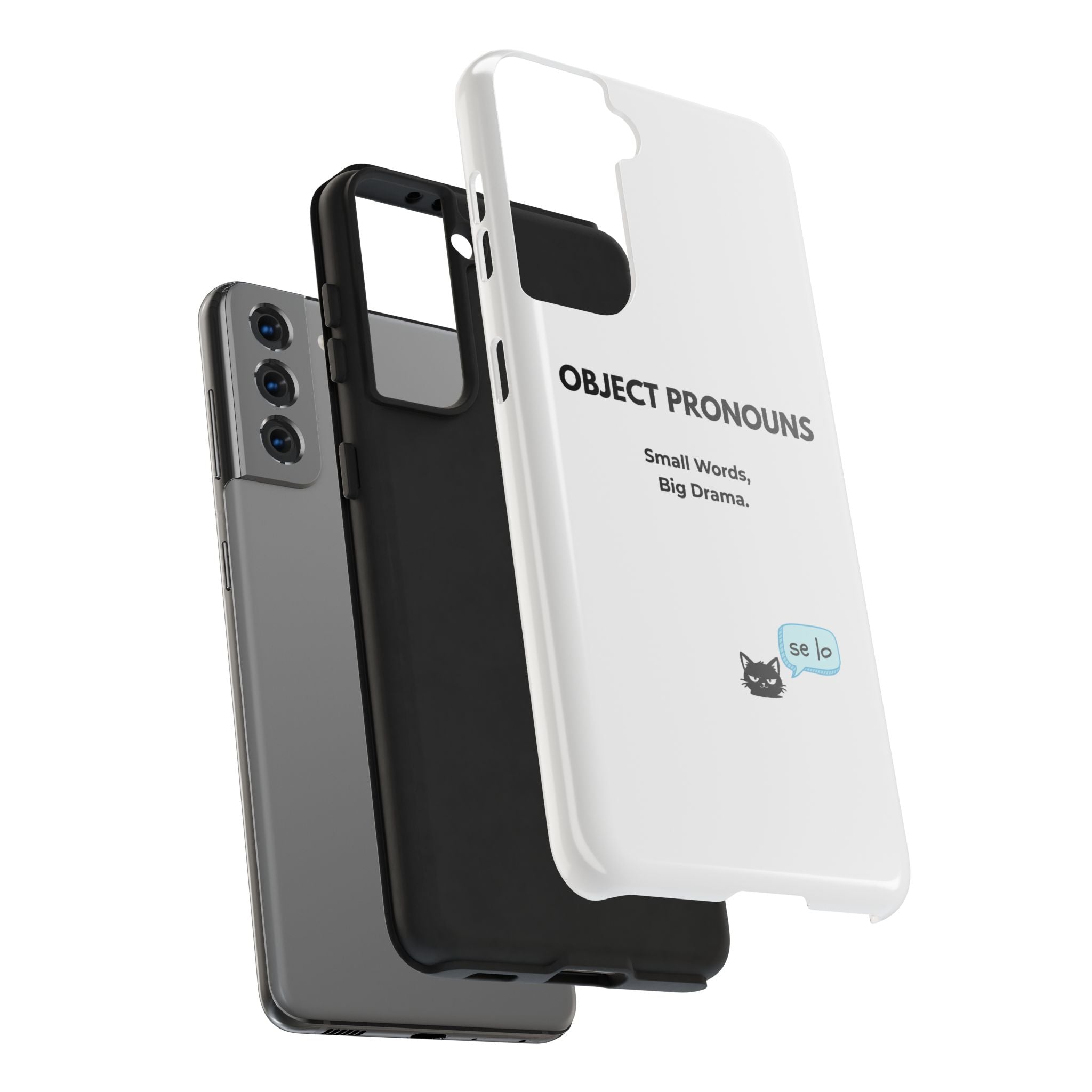 Tough Phone Case — “Object Pronouns: Small Words, Big Drama” (se lo)