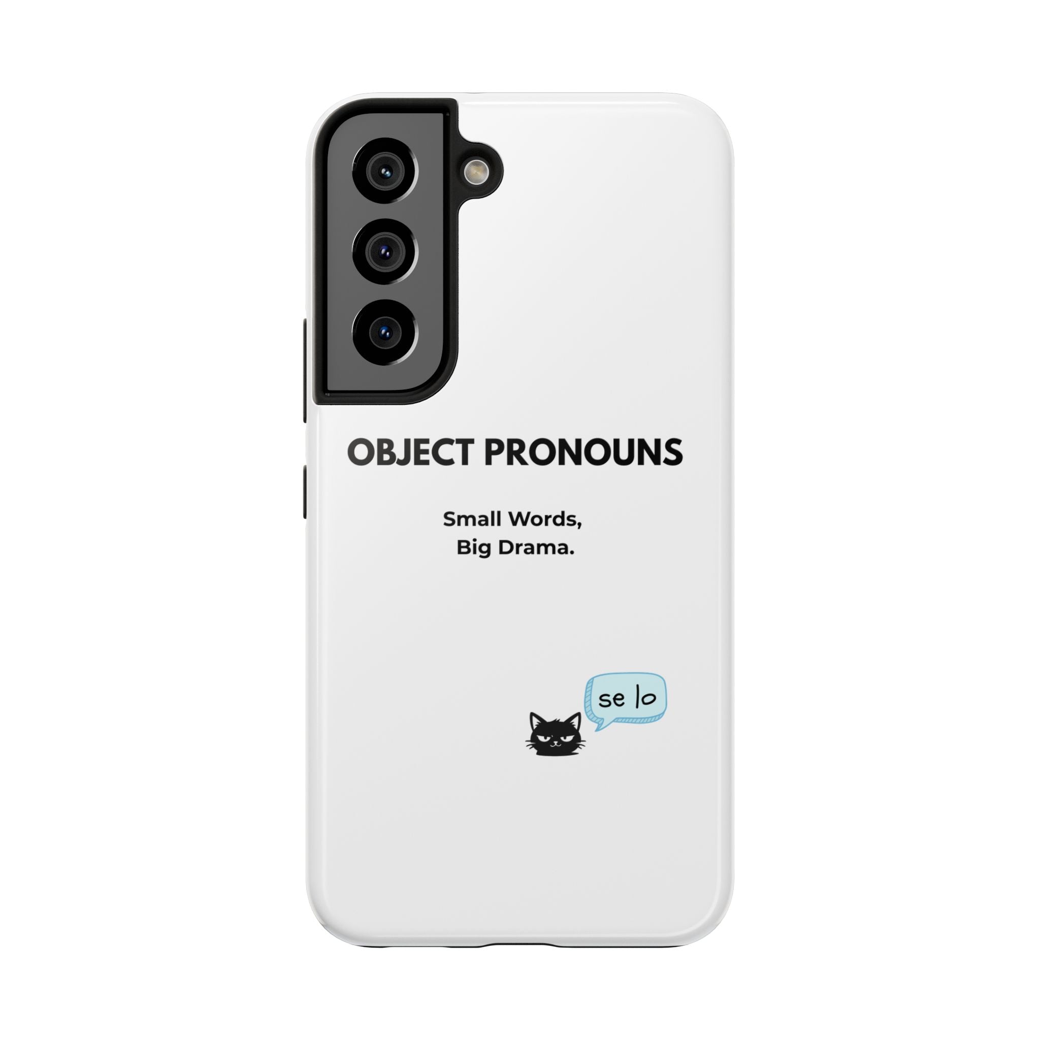 Tough Phone Case — “Object Pronouns: Small Words, Big Drama” (se lo)