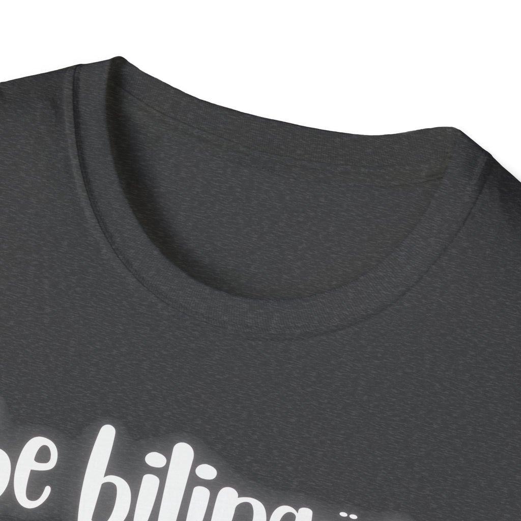 Spanish Flag Heart T-Shirt – "be bilingüe” Graphic Tee