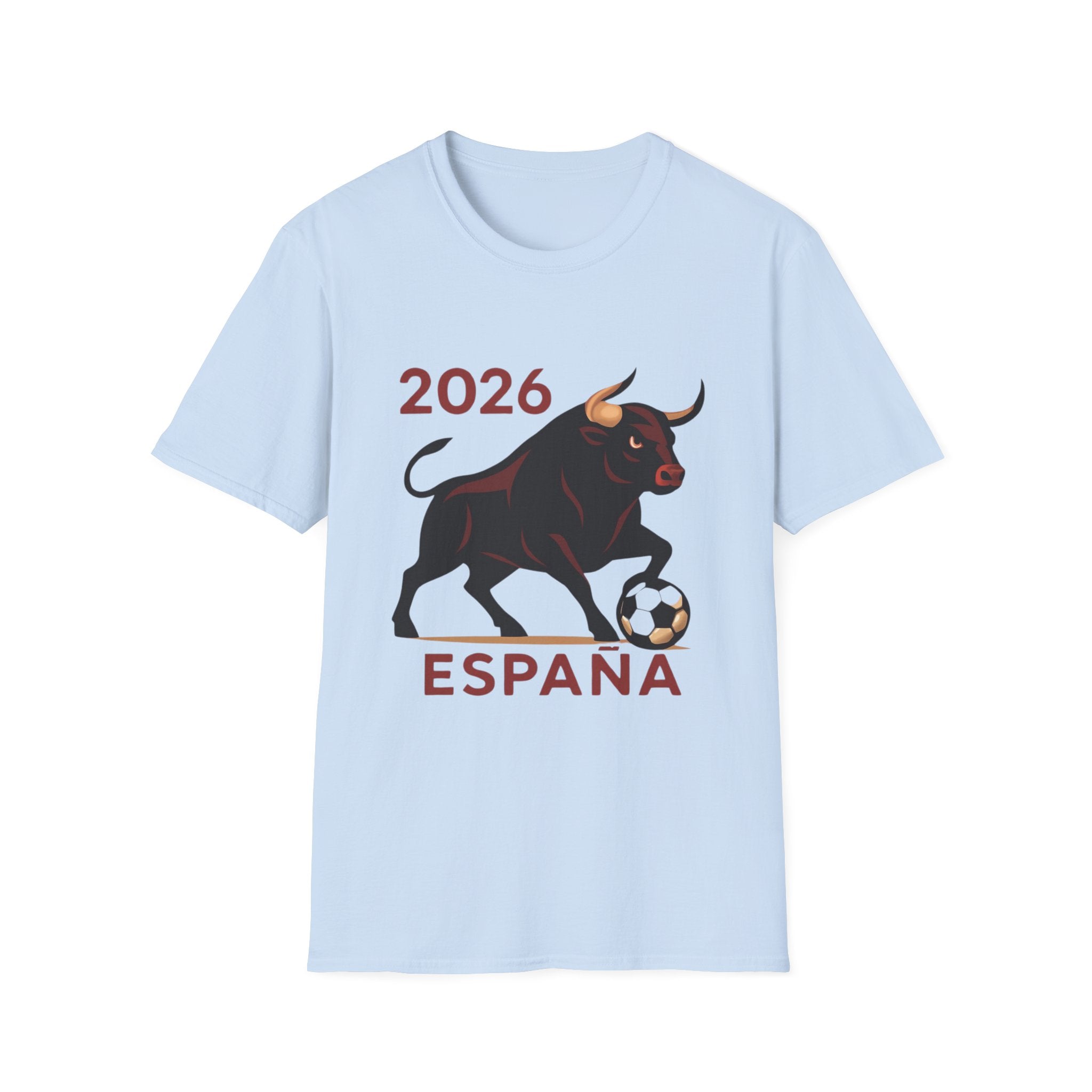 España 2026 Soccer T-Shirt – Bull & Ball World Cup Fan Tee