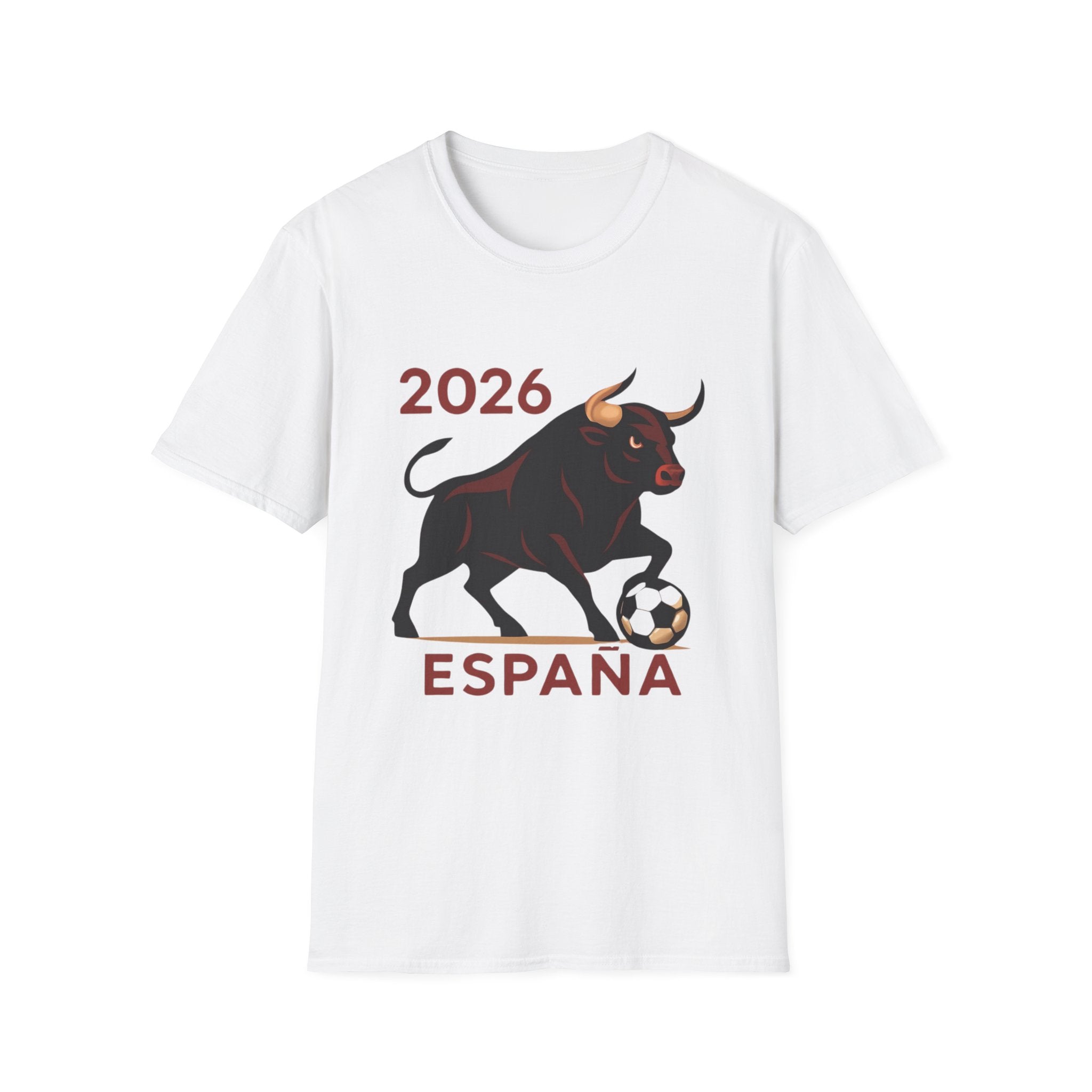 España 2026 Soccer T-Shirt – Bull & Ball World Cup Fan Tee