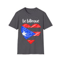 Puerto Rico Heart Flag T-Shirt — be bilingüe