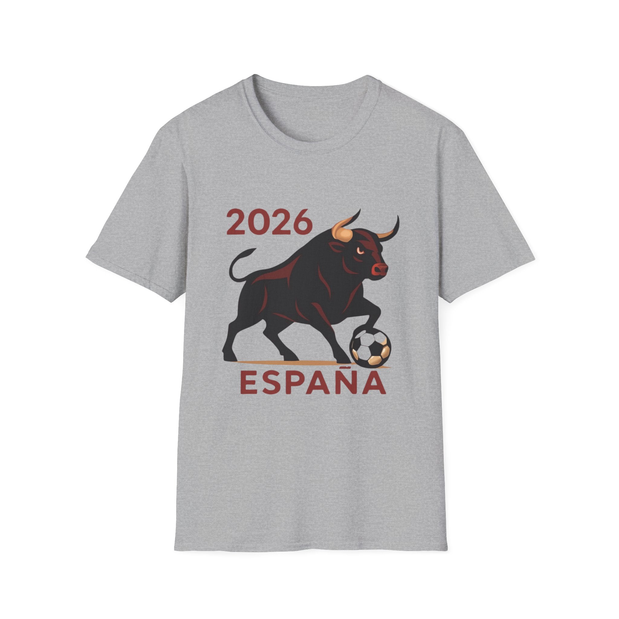España 2026 Soccer T-Shirt – Bull & Ball World Cup Fan Tee