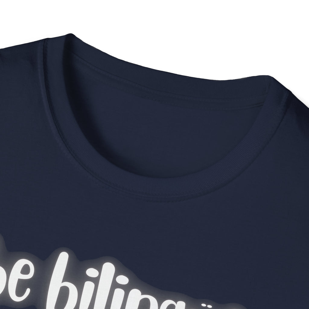 Spanish Flag Heart T-Shirt – "be bilingüe” Graphic Tee