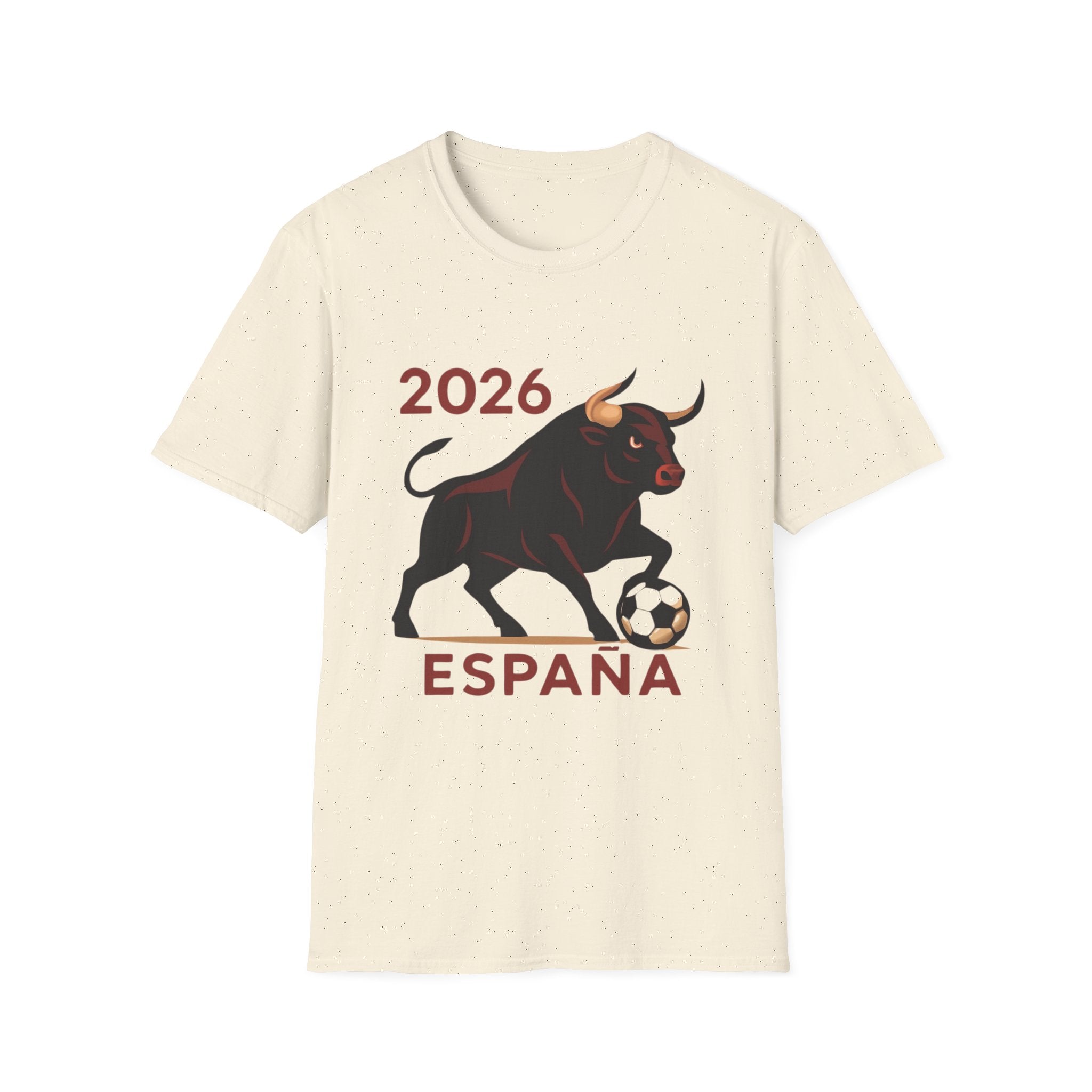 España 2026 Soccer T-Shirt – Bull & Ball World Cup Fan Tee