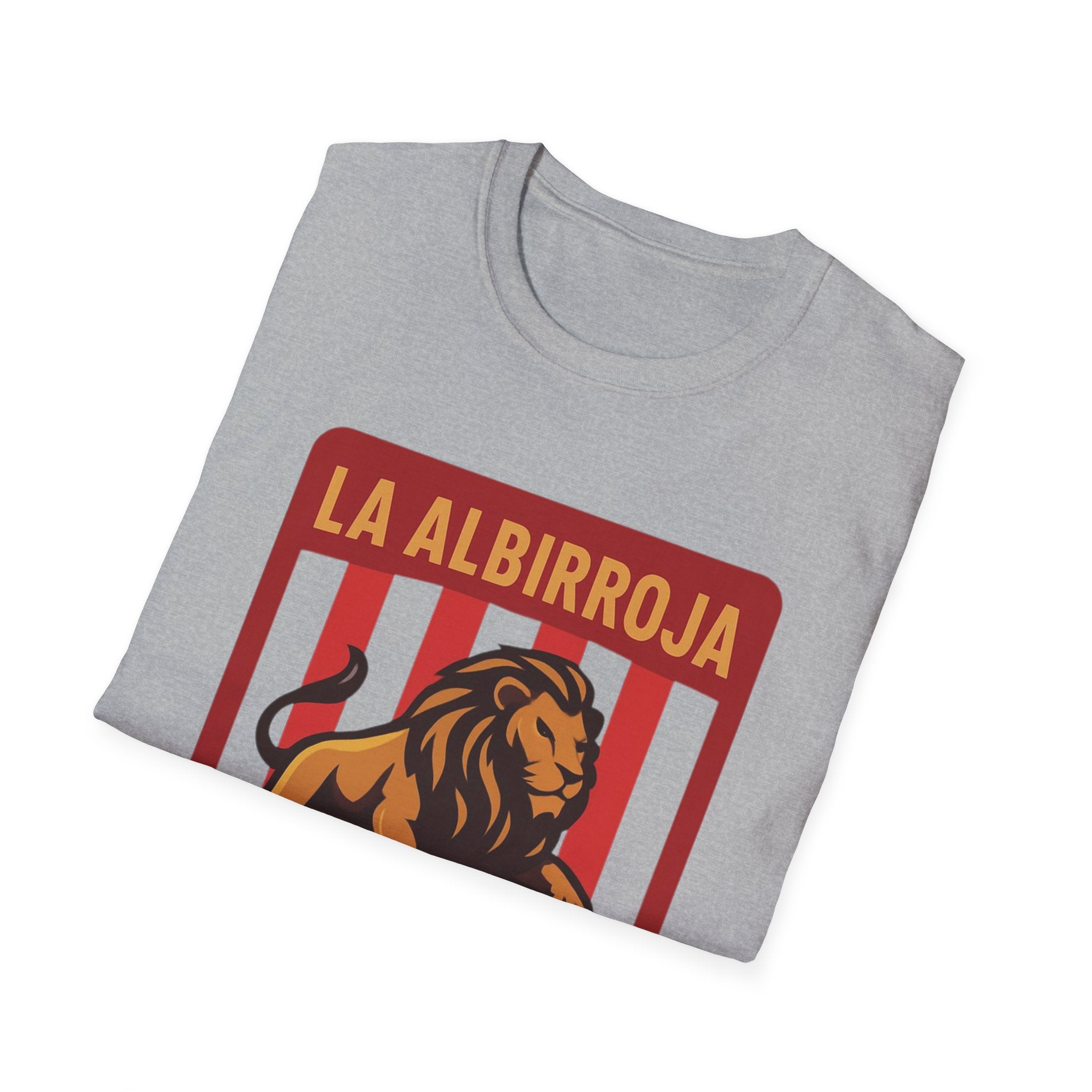 La Albirroja 2026 Soccer T-Shirt — Lion Crest Football Fan Tee