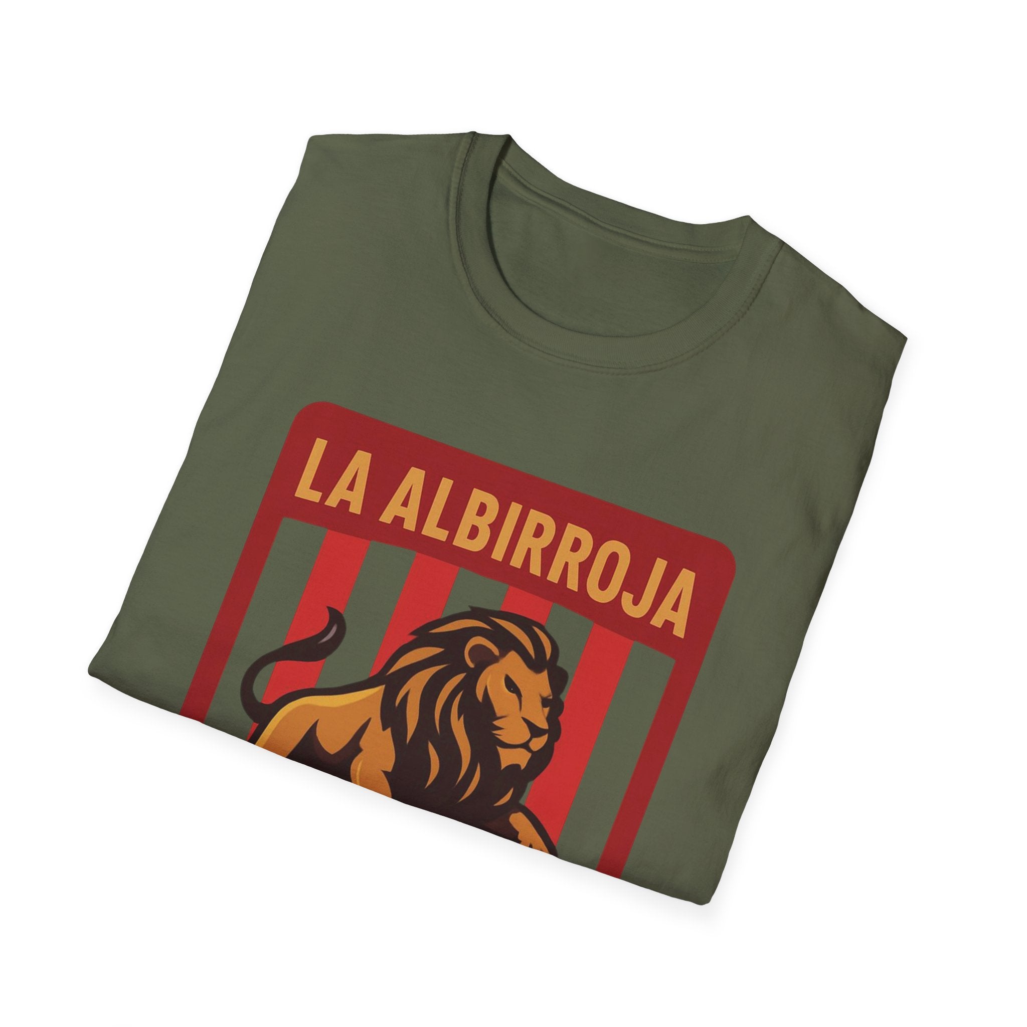 La Albirroja 2026 Soccer T-Shirt — Lion Crest Football Fan Tee