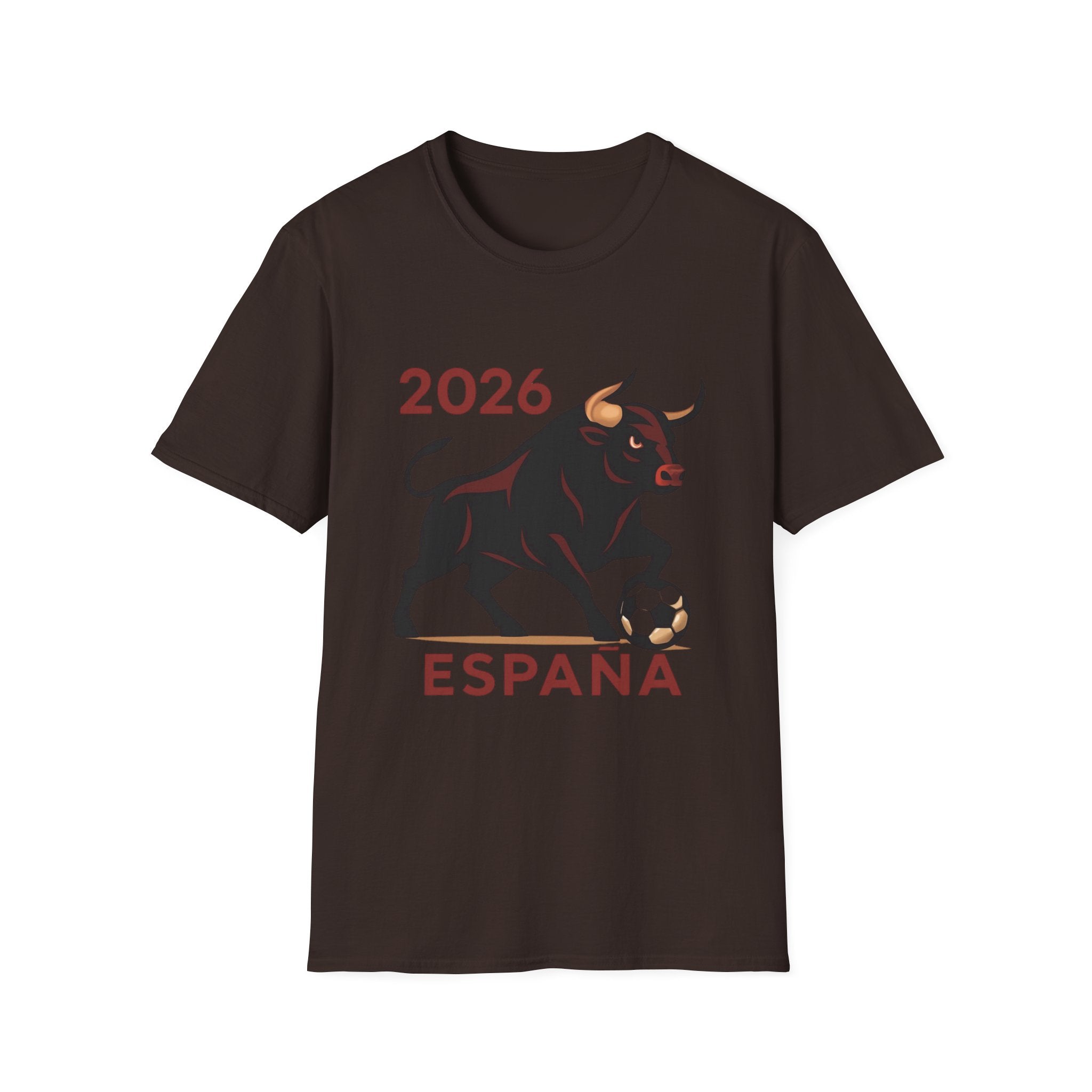 España 2026 Soccer T-Shirt – Bull & Ball World Cup Fan Tee
