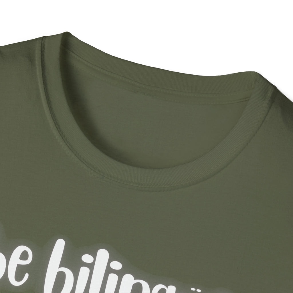 Spanish Flag Heart T-Shirt – "be bilingüe” Graphic Tee
