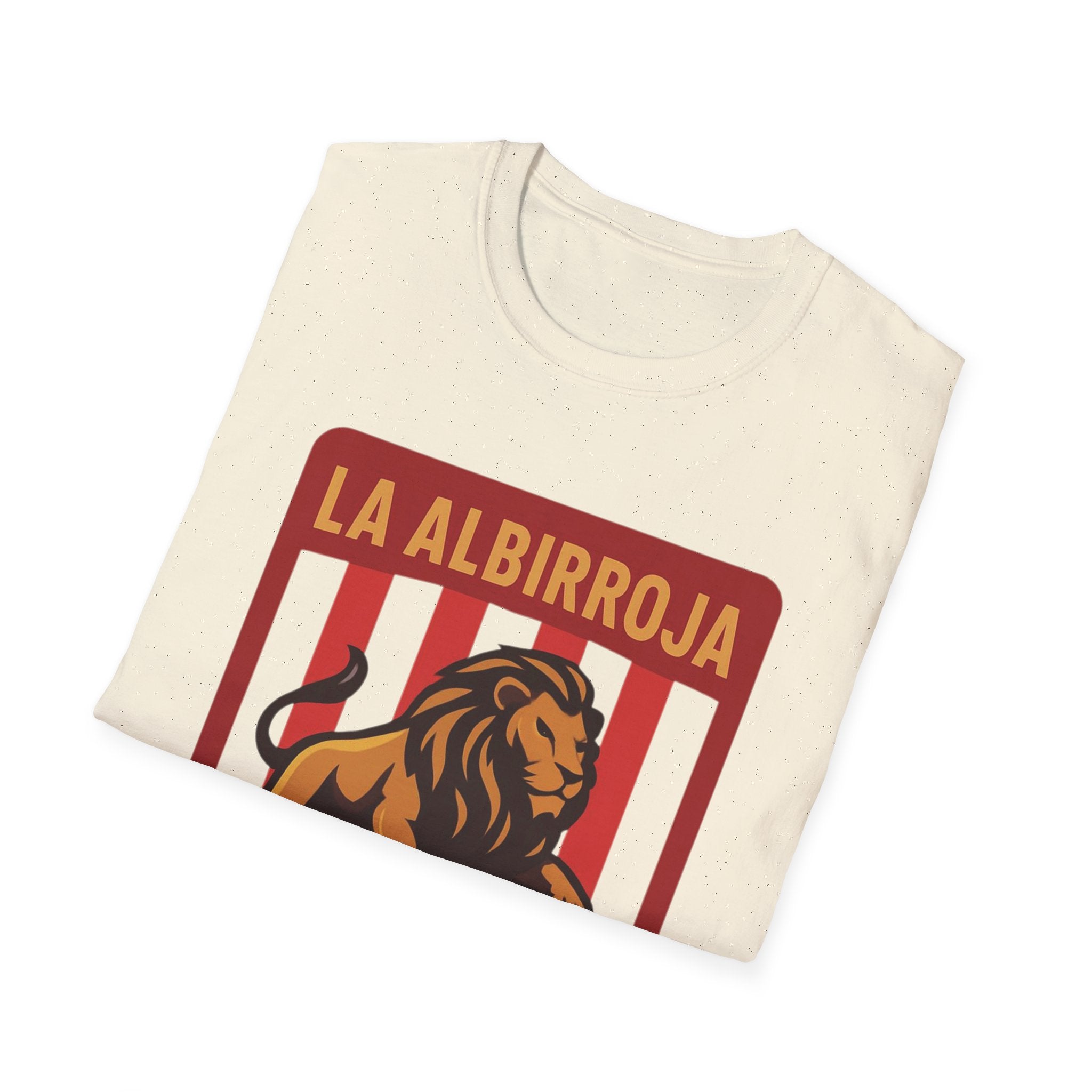 La Albirroja 2026 Soccer T-Shirt — Lion Crest Football Fan Tee