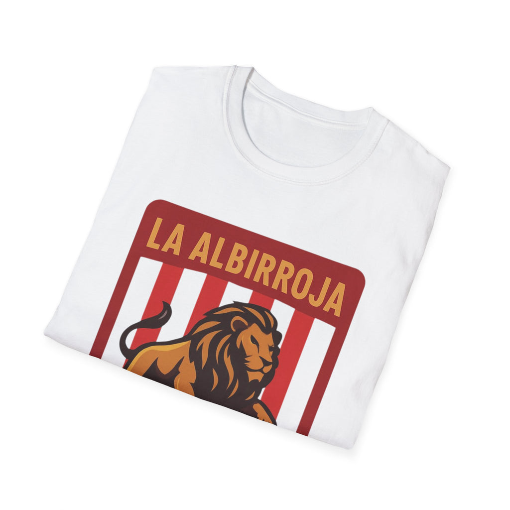 La Albirroja 2026 Soccer T-Shirt — Lion Crest Football Fan Tee