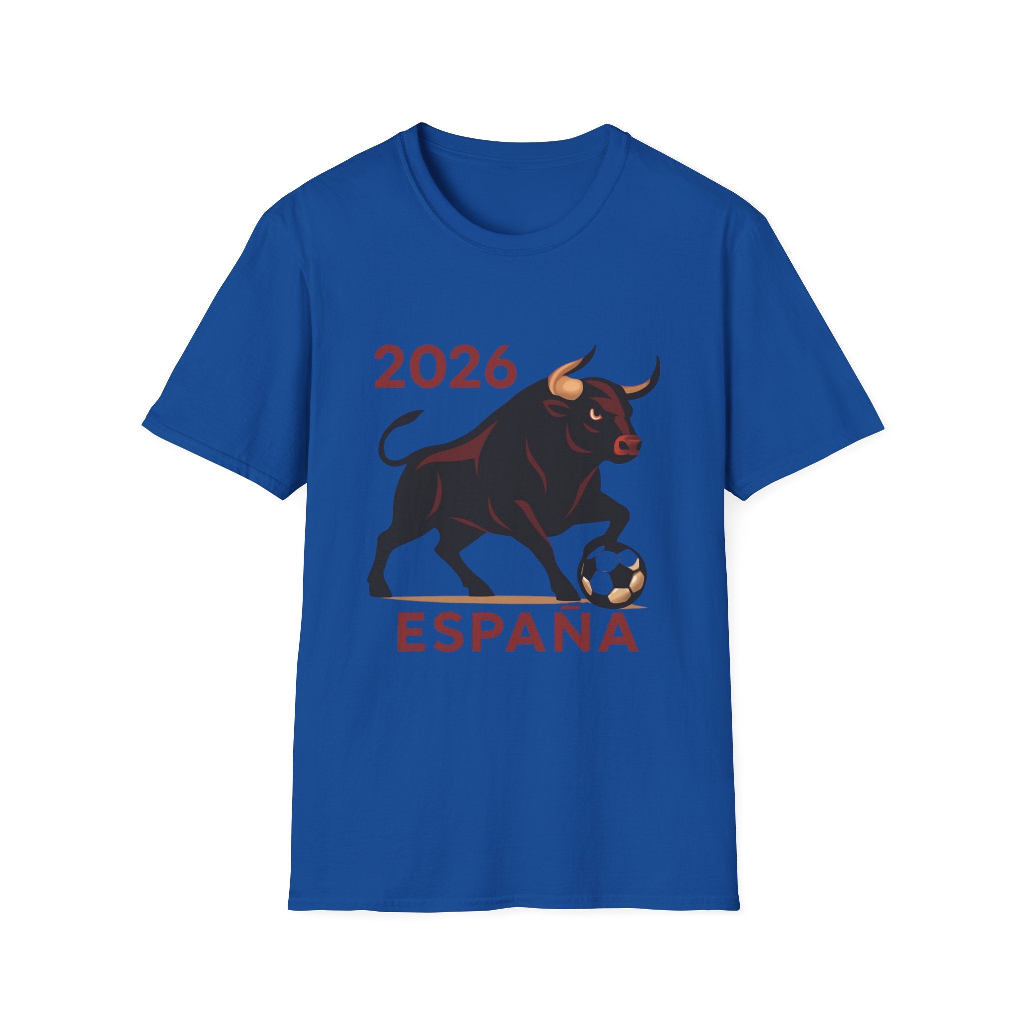 España 2026 Soccer T-Shirt – Bull & Ball World Cup Fan Tee